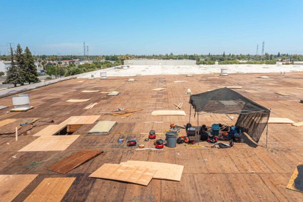 Avant Roofing-7800 District Blvd. – Asphalt Torch Down Re-Roof